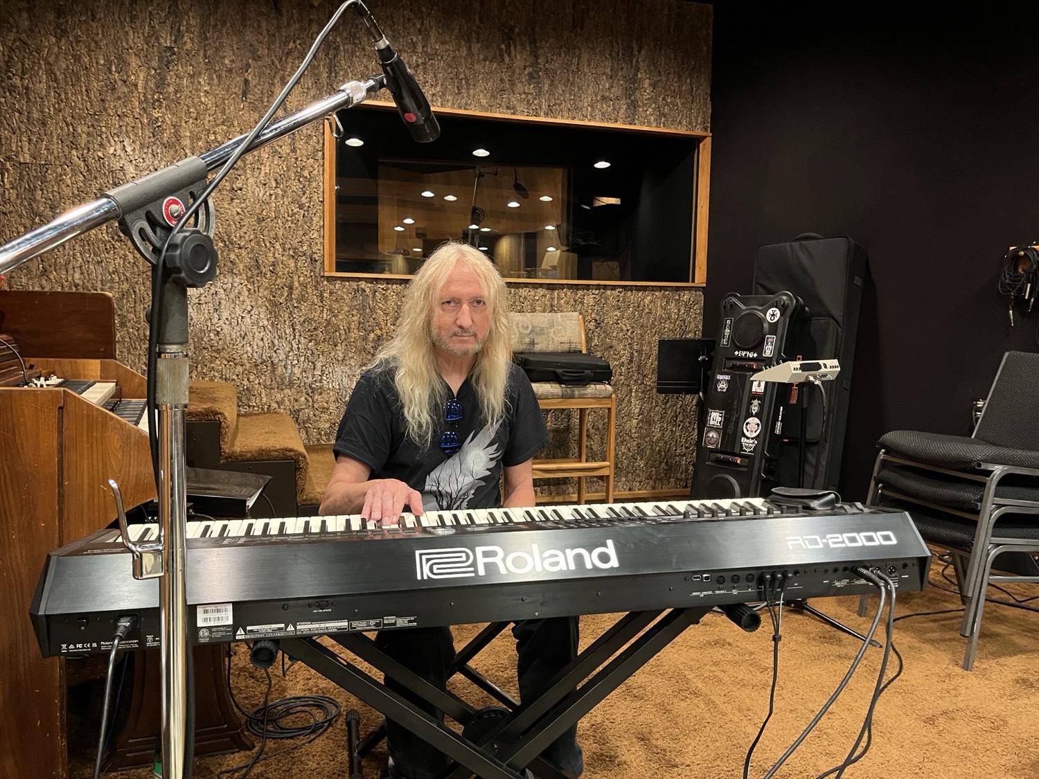Andrew at the keys