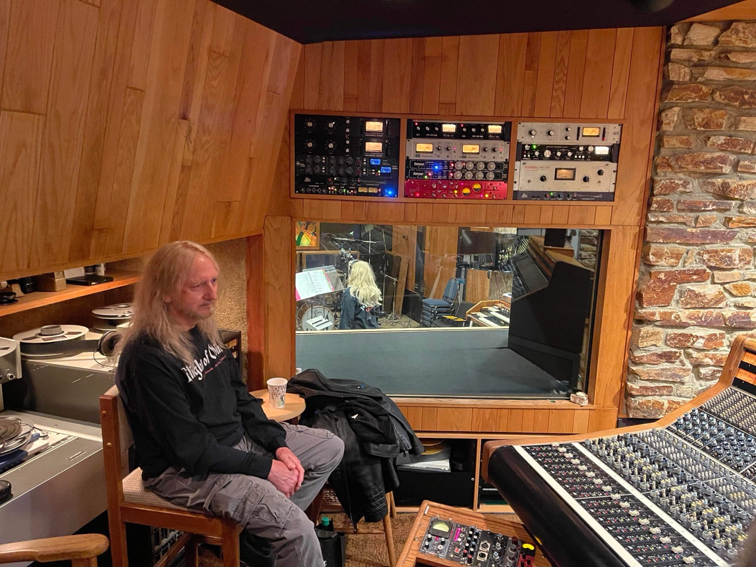 In the control room